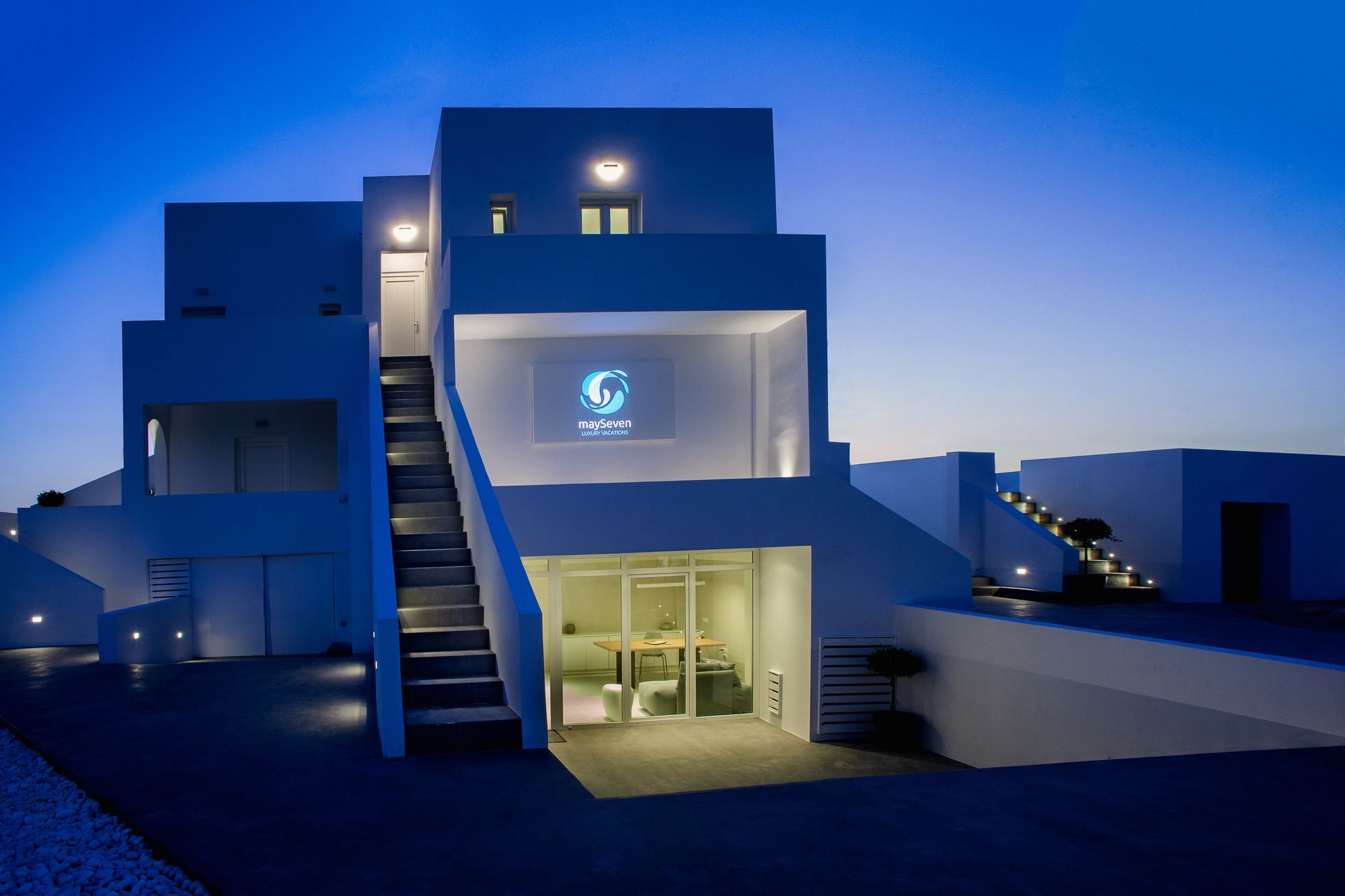 May Seven Suites - Adults Only Megalochori  Extérieur photo